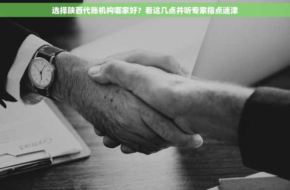 选择陕西代账机构哪家好？看这几点并听专家指点迷津