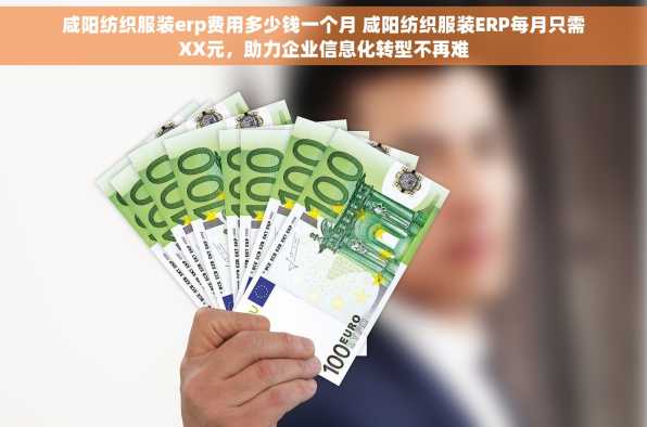 咸阳纺织服装erp费用多少钱一个月 咸阳纺织服装ERP每月只需XX元，助力企业信息化转型不再难